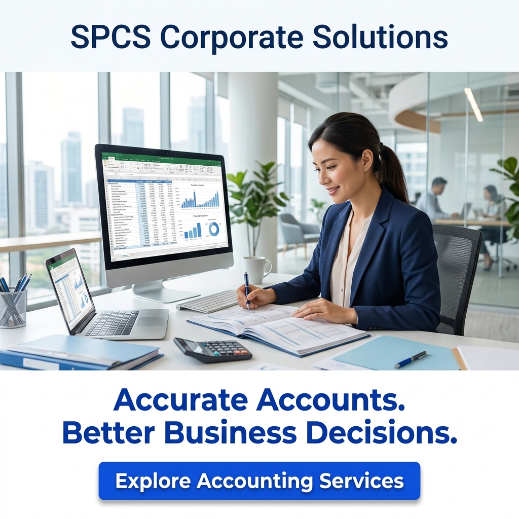 Accurate Bookkeeping and Audit Services - SPCS Corporate Solutions